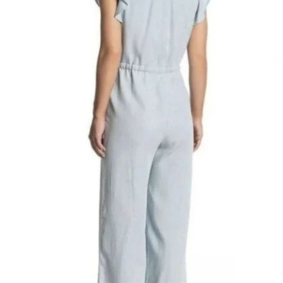 Sanctuary Mica Ruffle Sleeve Jumpsuit - size L - Picture 3 of 3